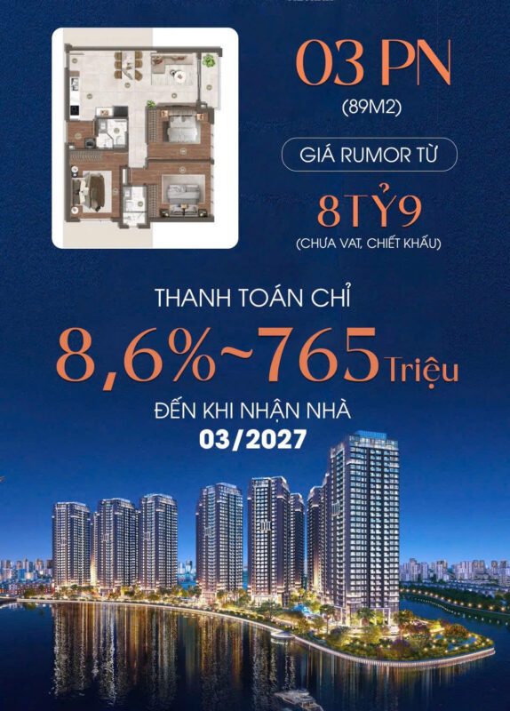 gia ban can ho 3pn the prive dat xanh quan 2