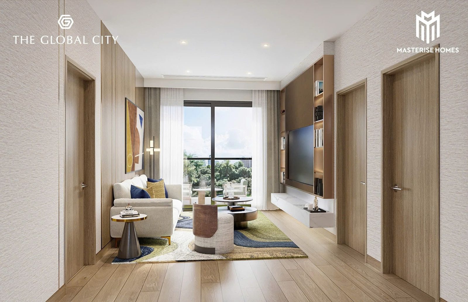căn hộ mẫu dự án masteri grand view the global city quận 2