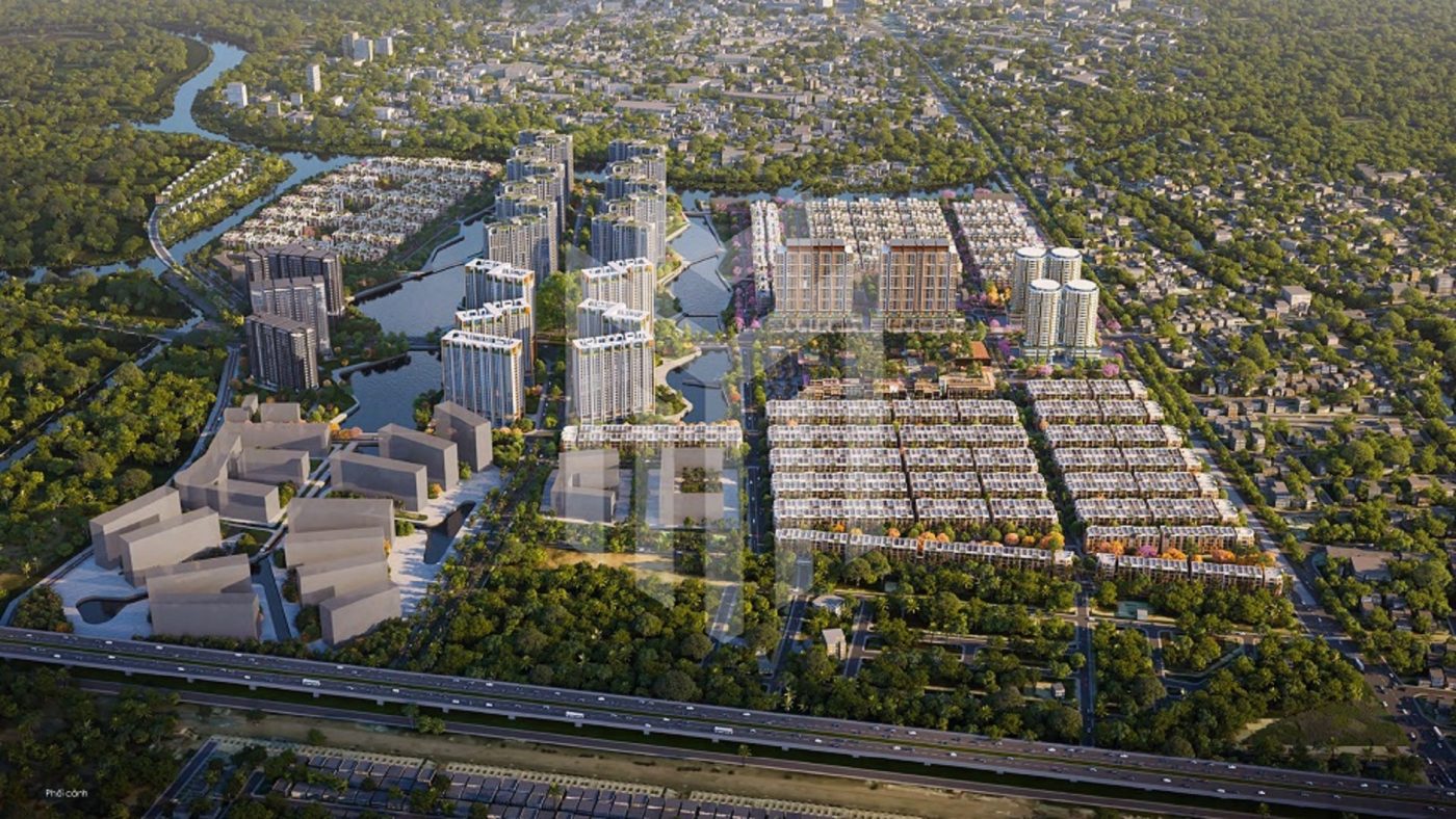 Phối cảnh THE GLOBAL CITY