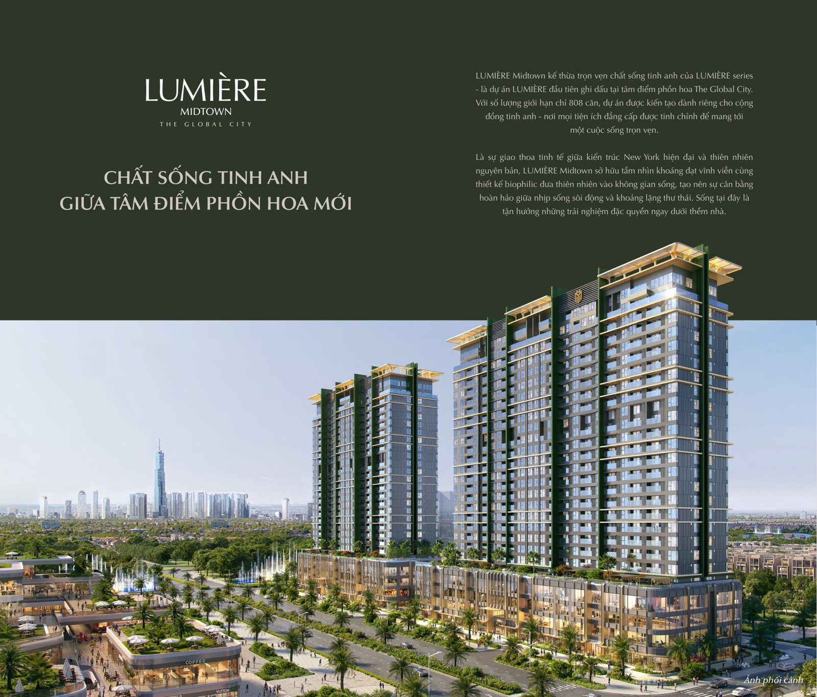 lumiere midtown chat song tinh anh giua ram diem phon hoa