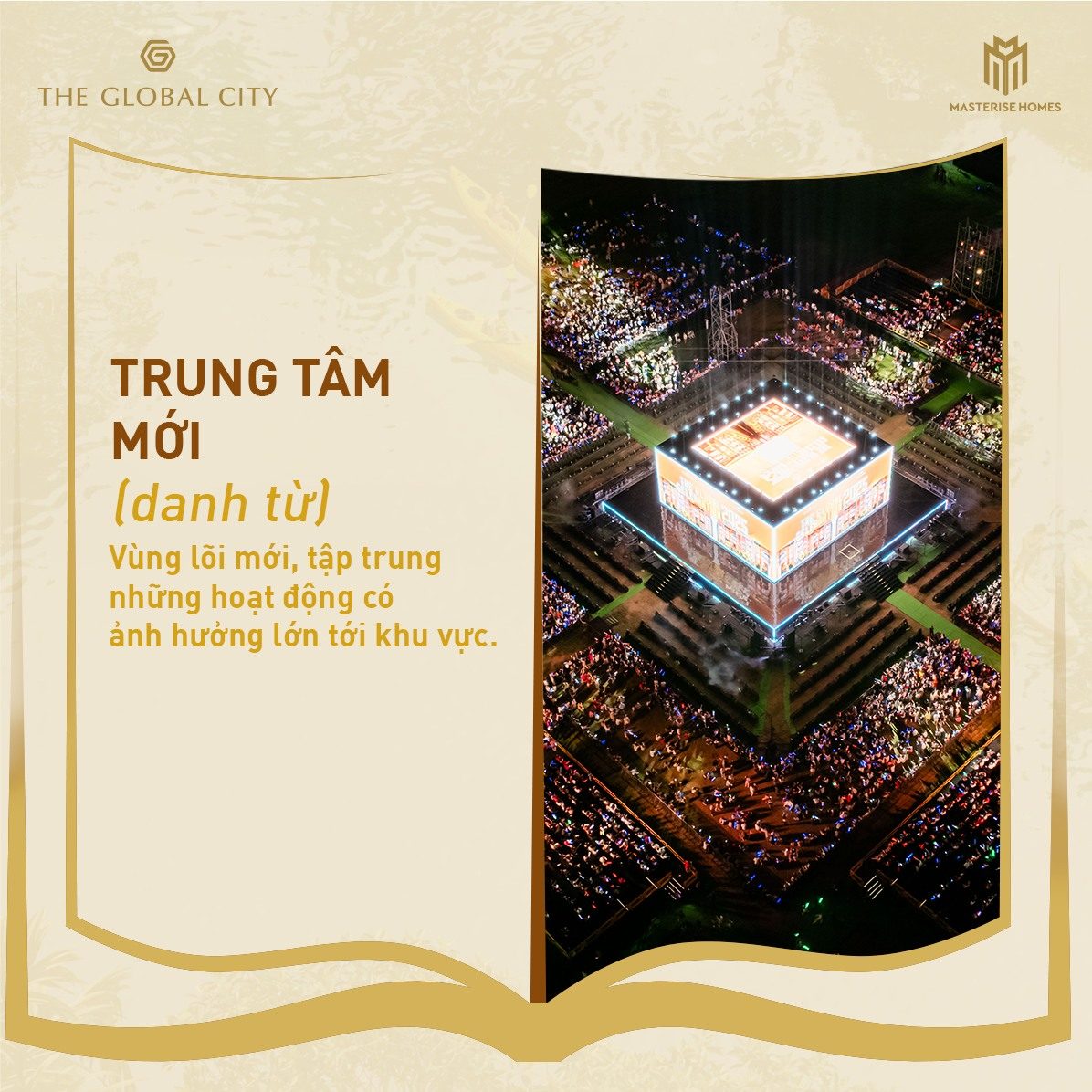 The new center of the global city master homes district 2