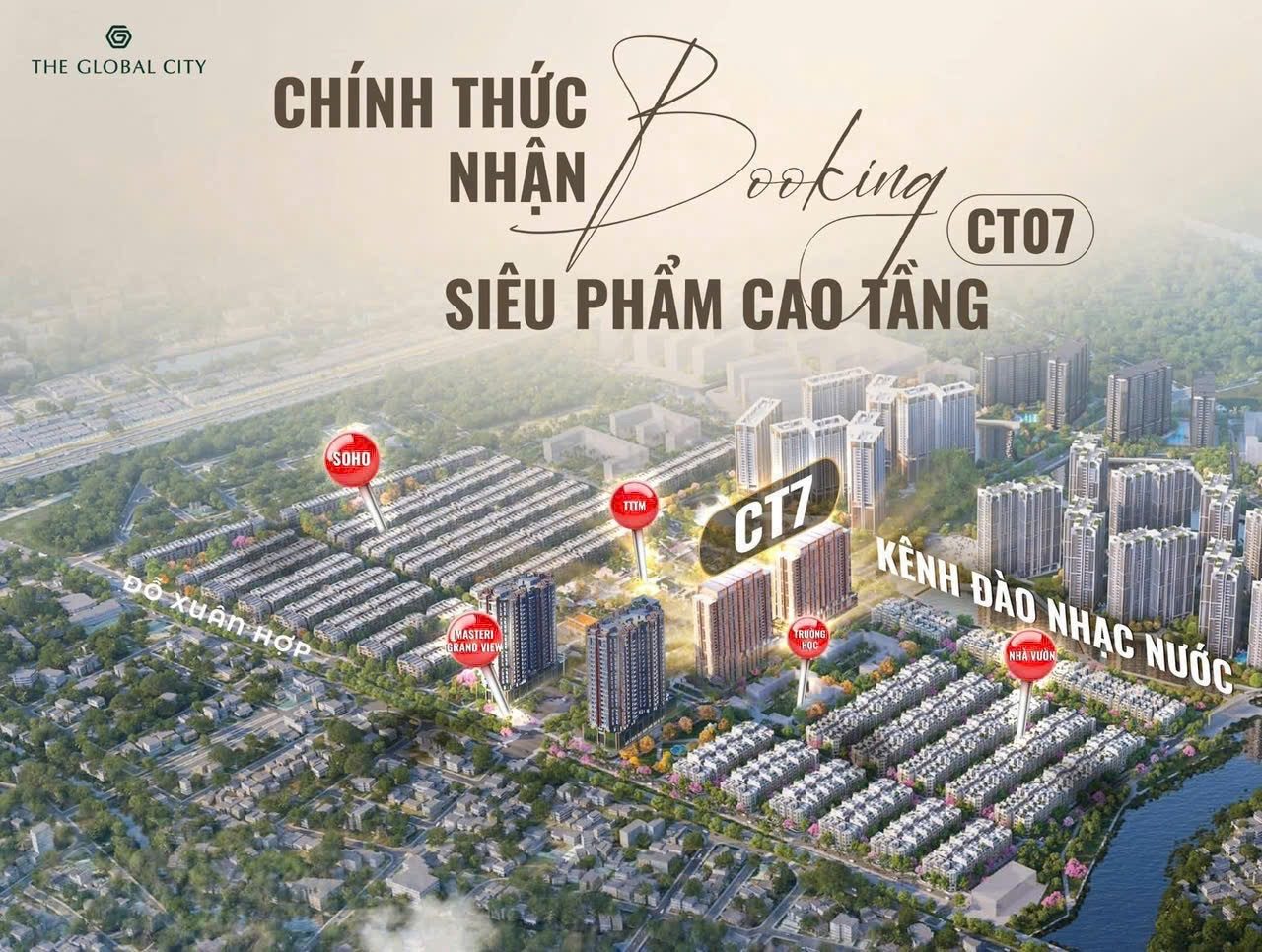 Dự Án The Global City Nhà Phố, Biệt Thự Và Căn Hộ Cao Cấp
