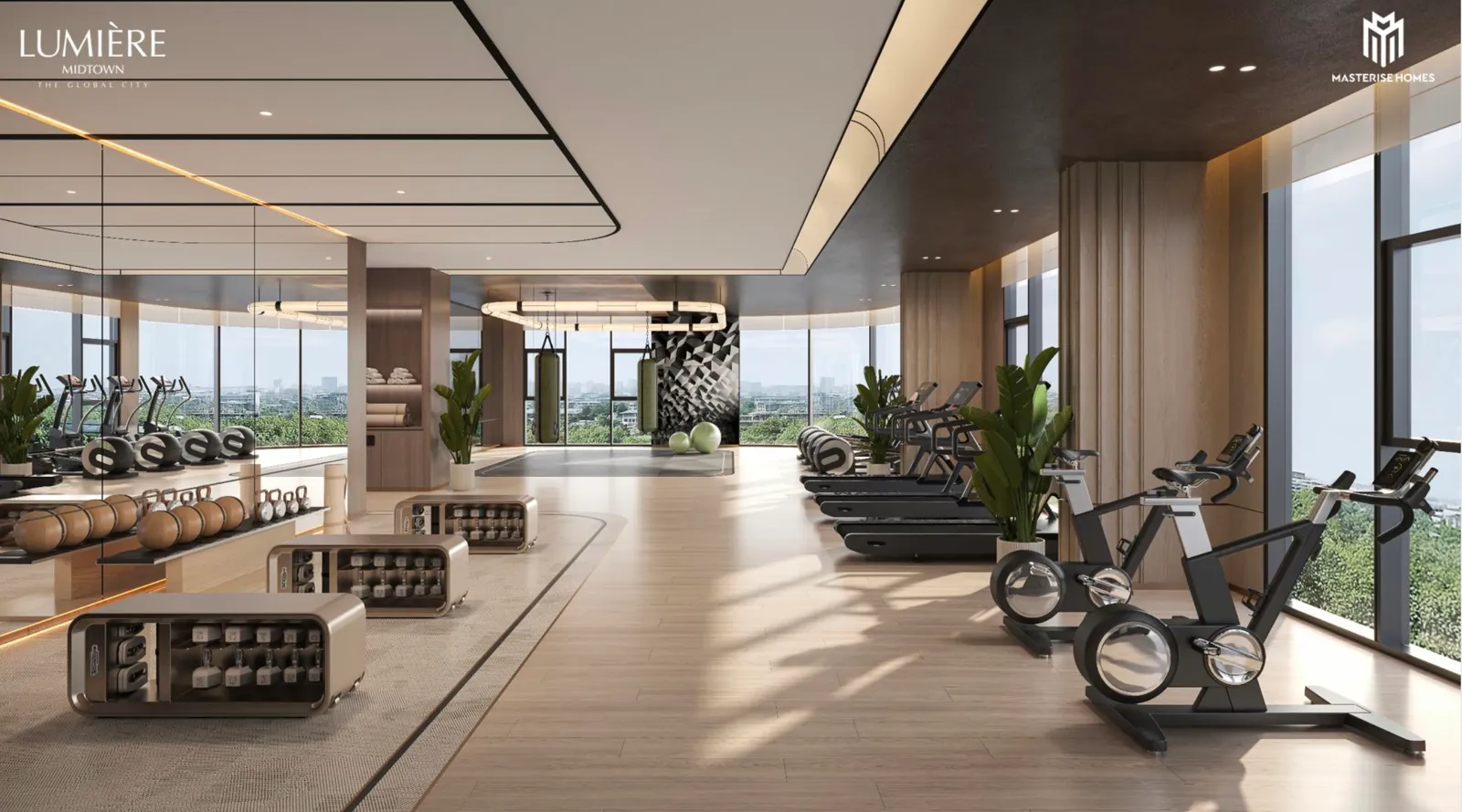 phong tap gym can ho lumiere midtown quan 2