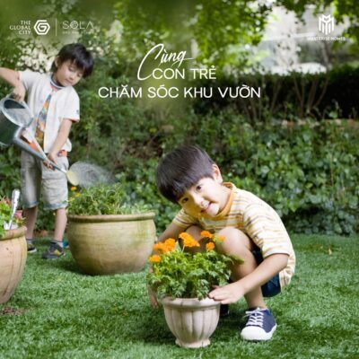 SOLA ĐẢO ÁNH DƯƠNG THE GLOBAL CITY - OWN A PRIVATE GARDEN IN THE MIDDLE OF THE bustling SAIGON 6 Sola garden villa peninsula Sunshine Island The Global City Masterise Homes in District 2