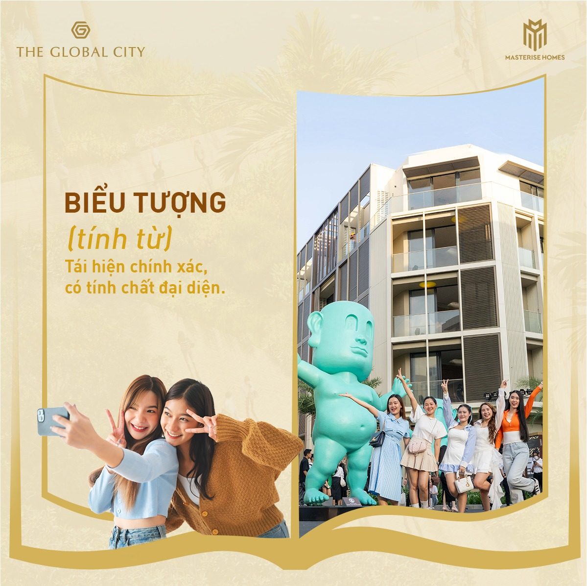 Sign of the global city master homes district 2