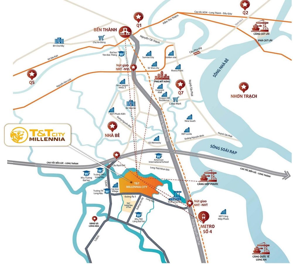 vi tri du an tt millennia city long hau