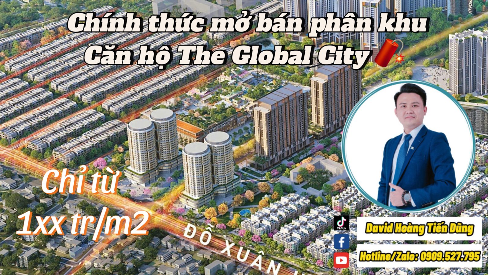chính thức mở bán căn hộ tại khu đô thị the global city quận 2