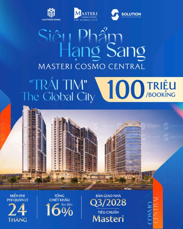 booking uu tien masteri cosmo central