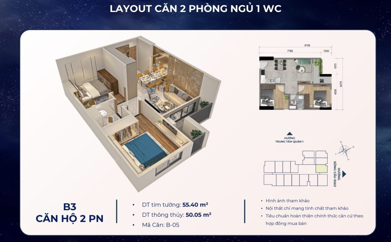 thiet ke layout 2pn 55m2 deluxe thap mika can ho khai hoan prime 2048x1268 1