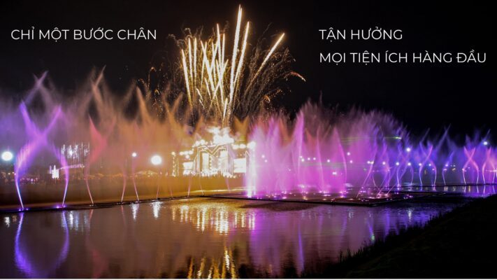 Chỉ vài bước chân, cư dân của bán đảo Sola Đảo Ánh Dương có thể tận hưởng mọi tiện ích hàng đầu như: kênh đào nhạc nước, đại nhạc hội, pháo hoa, âm nhạc, ánh sáng,... đẳng cấp hàng đầu Châu Á.
