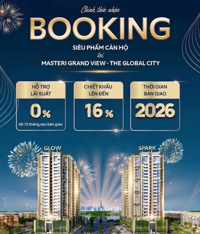 Dự Án Căn Hộ Vàng Tại Khu Vực Quận 2 The Global City