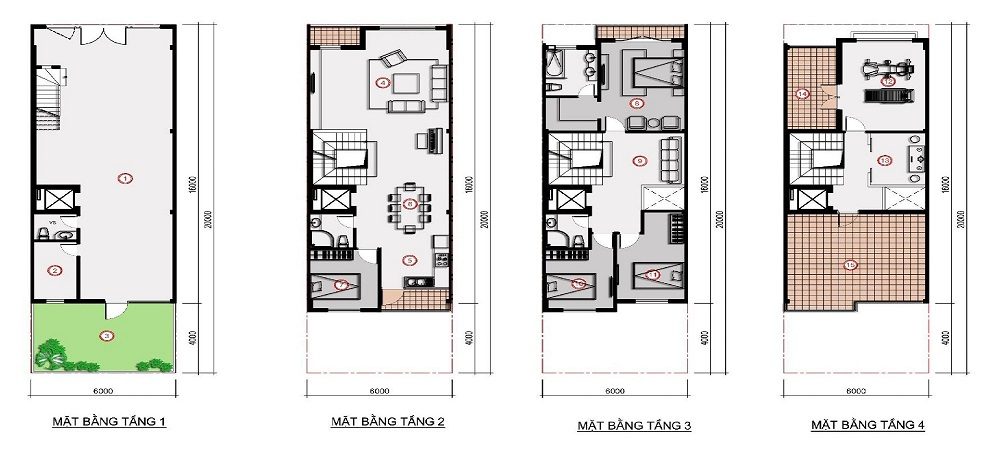 layout shophouse thuong mai du an tt city millennia