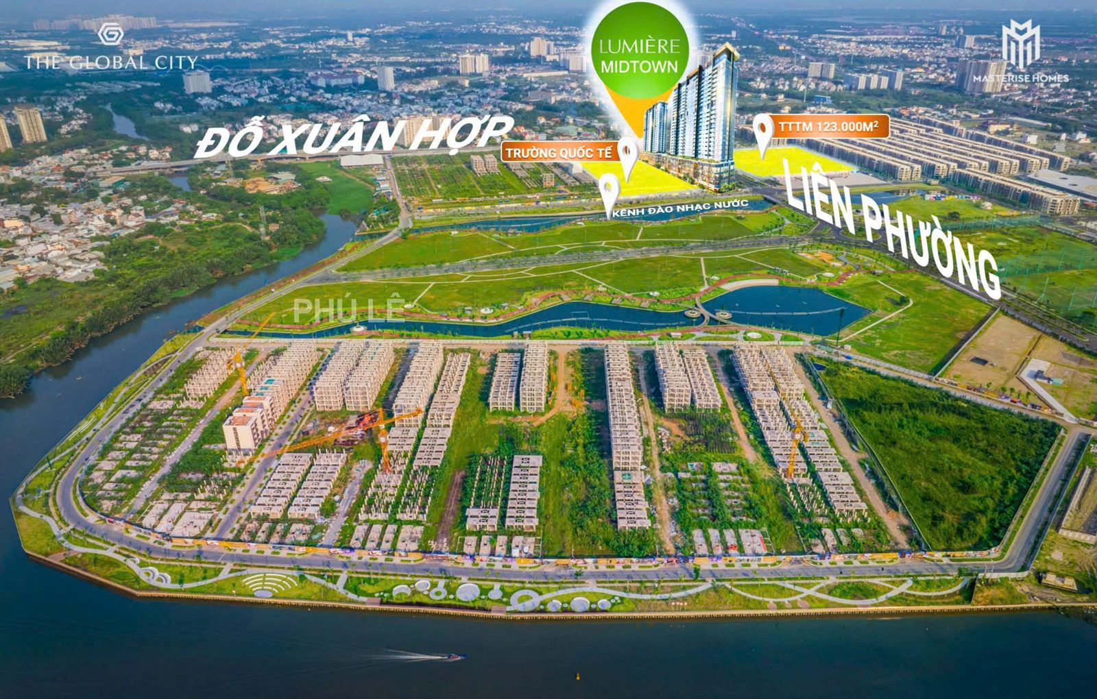 Căn hộ Lumiere Midtown The Global City Quận 2 Masterise Homes