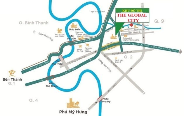 The Global City Nằm Ở Đâu? Đánh Giá Vị Trí Đắc Địa Của Dự Án