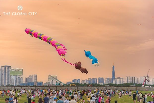 The Global City Có Khu Thả Diều Hot Nhất Tại Hồ Chí Minh Hiện Nay