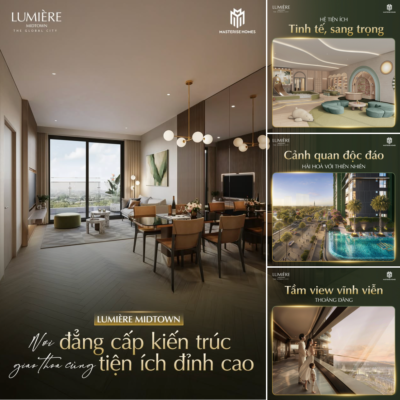 LUMIÈRE MIDTOWN – NƠI ĐẲNG CẤP KIẾN TRÚC GIAO THOA CÙNG TIỆN ÍCH ĐỈNH CAO