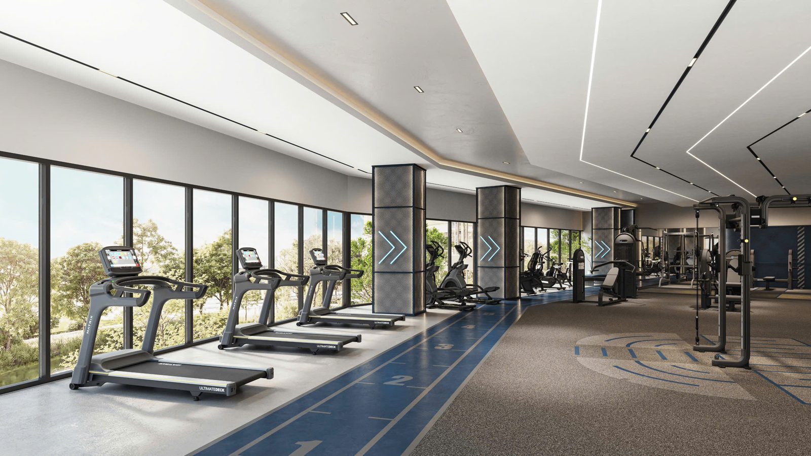 phong tap gym masteri cosmo central the global city