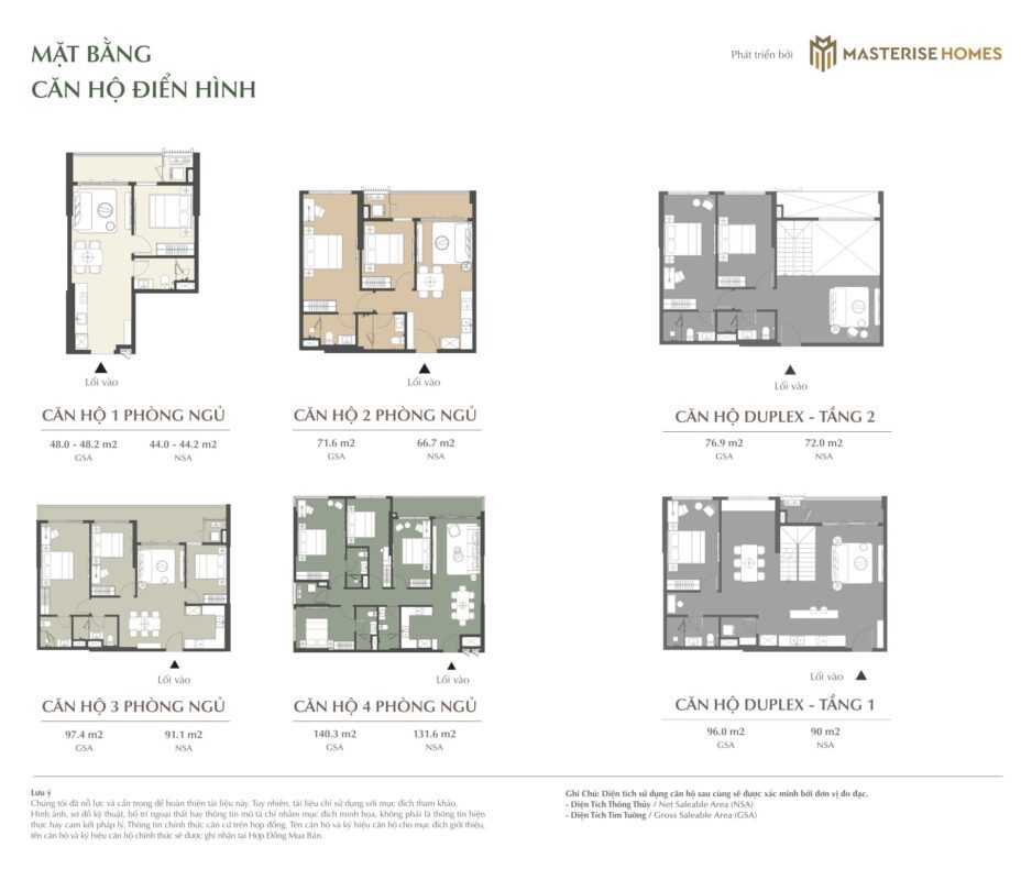 mat bang layout can ho lumiere midtown the global city quan 2